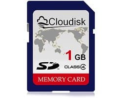 1 GB SD-geheugenkaart klasse 4 - Geschikt voor oudere digitale camera's, GPS, printers, audioapparaten en dashcamera's