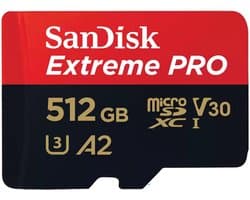 SanDisk Extreme PRO - MicroSDXC - 512GB