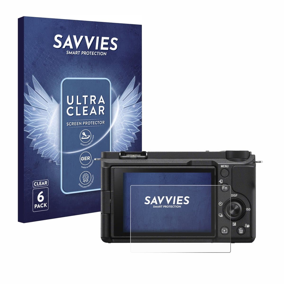 Savvies Screenprotector Sony Alpha ZV-E10 II - afbeelding 1