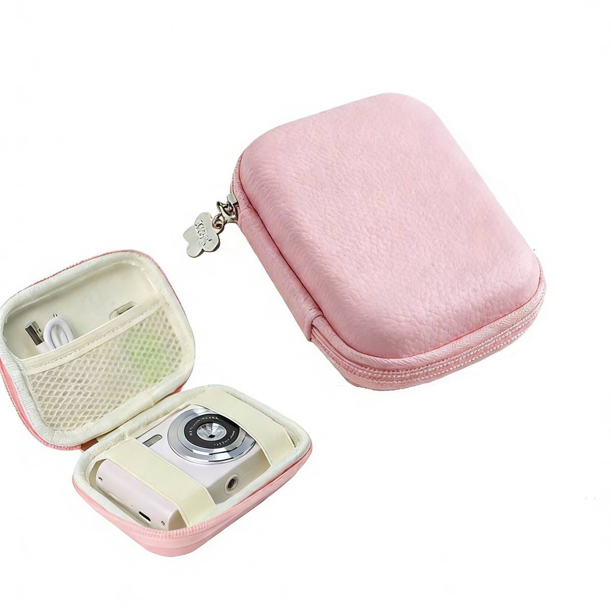 Digitale Roze Compacte Cameratas - afbeelding 1