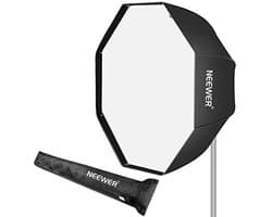 95 cm Octagon Softbox voor Fotografie met Draagtas - Compatibel met Speedlite en Studio Flitsers