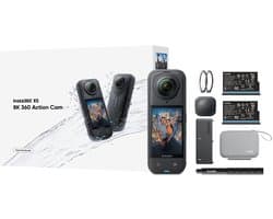 Insta360 X5 Essentials Combo - Actioncam - Zwart