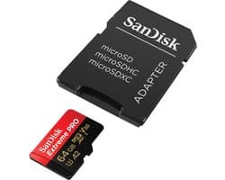 Micro SD Card SANDISK SDSQXCU-064G-GN6MA - 64GB
