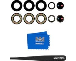 MMOBIEL Camera Glas Lens Vervanging voor Samsung Galaxy S23 Ultra 5G 2023 – Back Camera Lens Glas Reparatie incl. Pincet en Schoonmaakdoekje