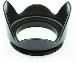 62mm Zonnekap voor Canon Nikon Sony Pentax Sigma Tamron lens
