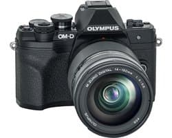 Olympus OM-D E‑M10 Mark IV - Systeemcamera - + 14-150mm lens - Zwart