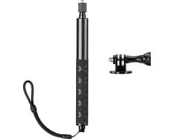 YONO Onzichtbare Selfie Stick - Geschikt voor GoPro Hero 10,11,12,13 - DJI Osmo - Insta360 Action Camera - Statief - 120cm