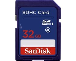 SanDisk - SDHC geheugenkaart - 32 GB