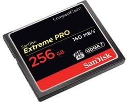 SANDISK - CompactFlash 256GB