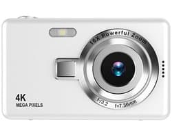 longziming -Digitale camera 1080P – Handheld videocamera – 96MP Foto’s – 16x Digitale Zoom – TFT-scherm 2,4" – Sportmodus, Timer, Filters – Hoge Resolutie Foto & Video voor Kinderen – Zonder Geheugenkaart