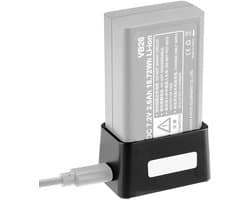 Lithium Batterijlader – Snelladen & stabiel opladen – 8.4V – Compatibel met Godox V1 – Studio & reisfotografie