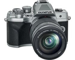 Olympus OM-D E‑M10 Mark IV - Systeemcamera - + 14-150mm lens - Zilver