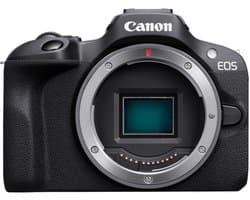 Canon EOS R100 Body - Systeemcamera - 24.1 MP - Foto en Video - Compact formaat - Creative assist - Camera zonder lens