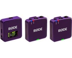 RØDE Wireless GO III - Purple - Draadloos Microfoonsysteem