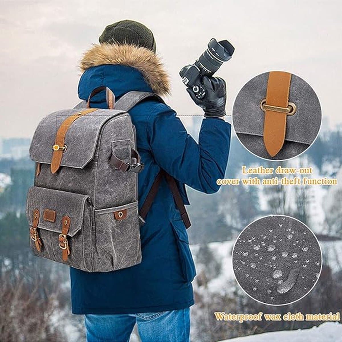 Waterdichte Camera Rugzak 15.6 Inch - afbeelding 1