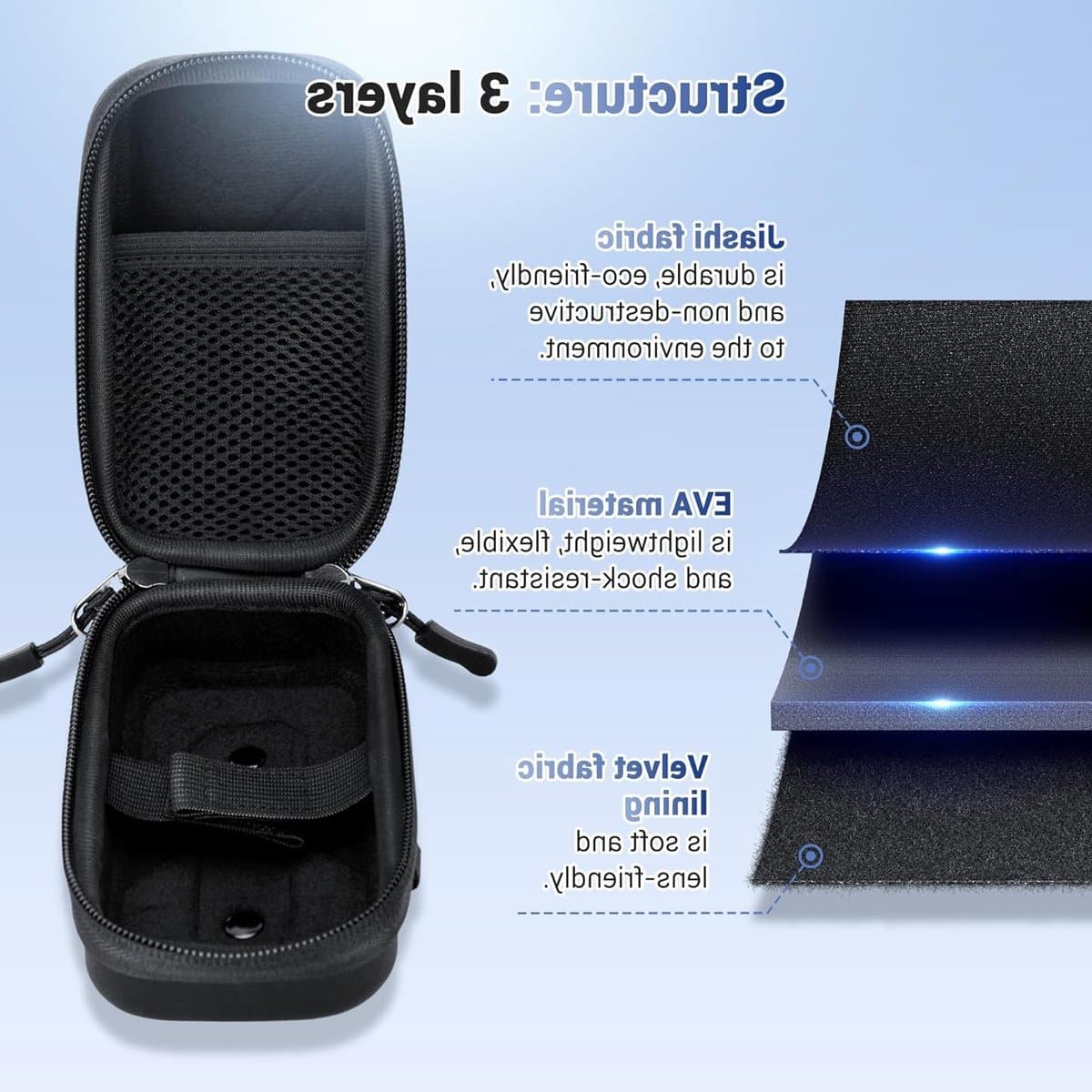 Shockproof Hard Shell Reisopbergdoos - afbeelding 1