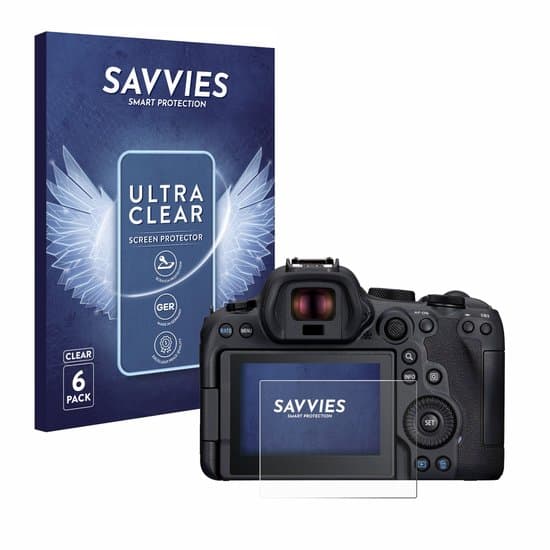 Savvies - Canon EOS R6 Mark II Screenprotector thumbnail 2