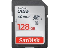 Sandisk Ultra SD kaart 128 GB