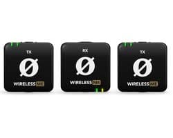 RØDE Wireless ME Dual – Cameramicrofoon (Draadloze Microfoonset)