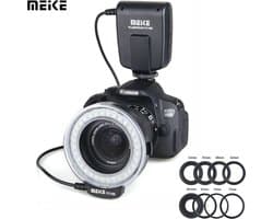 Meike FC-100 macro flitser ringflitser macroflitser Canon Nikon Pentax Olympus
