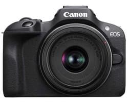 Canon EOS R100 + RF-S 18-45 IS STM - Systeemcamera - Foto en Video - Compact formaat - Creative assist - Camera met standaard zoomlens