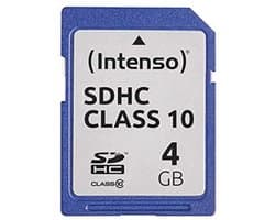 SDHC 4GB Class 10 geheugenkaarten voor camera's