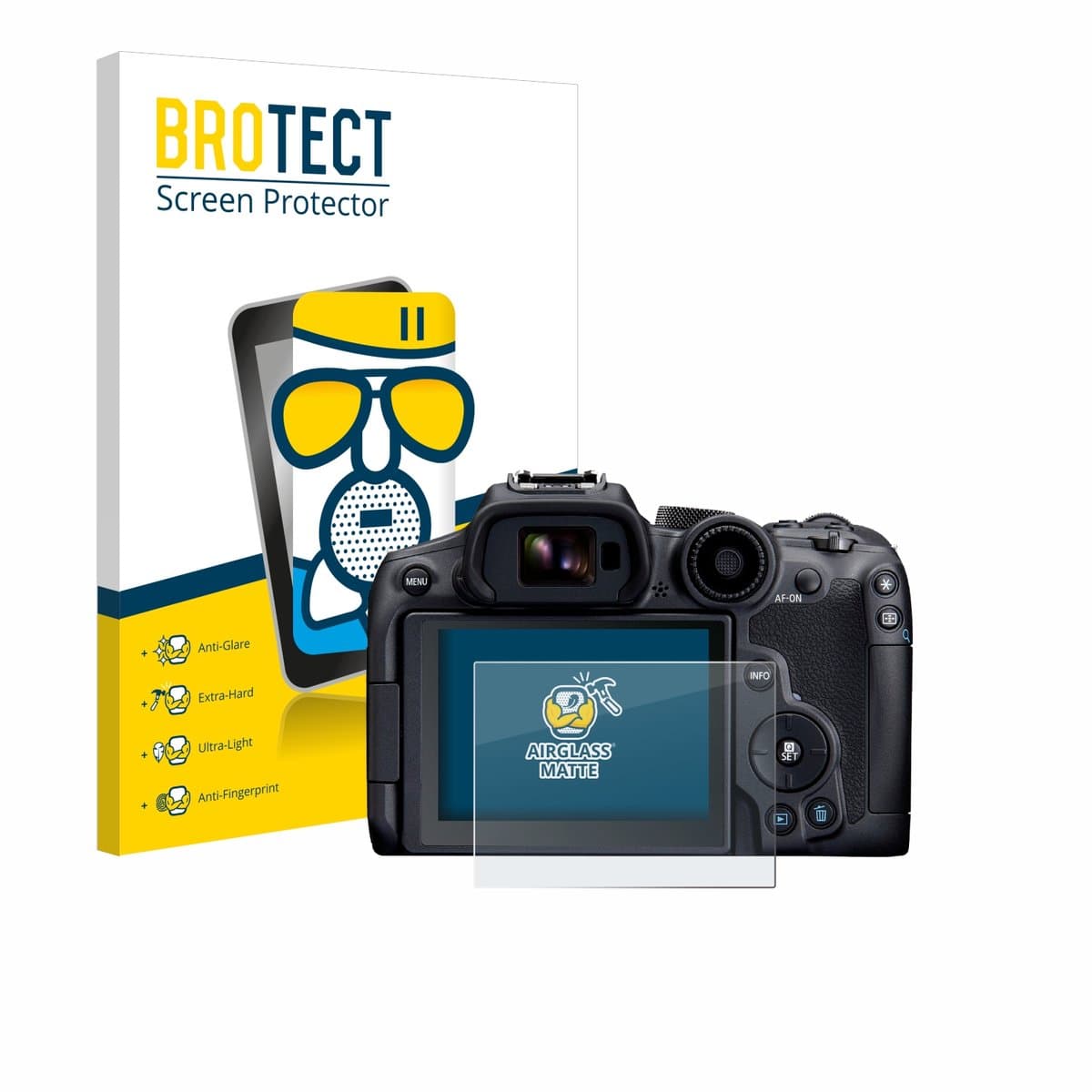 BROTECT Screenprotector matte voor Canon EOS R7 - afbeelding 1