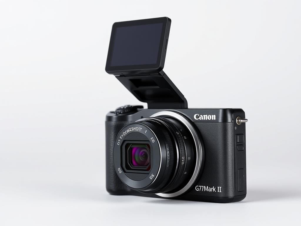 Canon PowerShot G7X Mark III camera voor bloggers met opklapbaar scherm